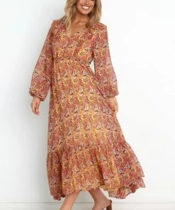 PUP14 Luciana Dress - Mustard Dresses