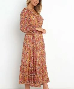 PUP14 Luciana Dress - Mustard Dresses