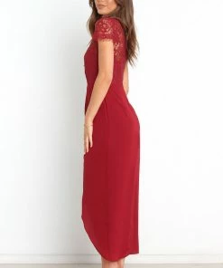 PUP44 Lucille Dress - Wine