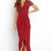 PUP44 Lucille Dress - Wine