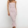 PUP44 Lyne Dress - Blush Dresses