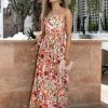 PUP27 Dresses Madeira Dress - Orange Floral