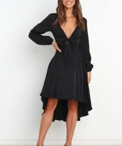 PUP14 Magnolia Dress - Black Dresses
