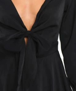 PUP14 Magnolia Dress - Black Dresses