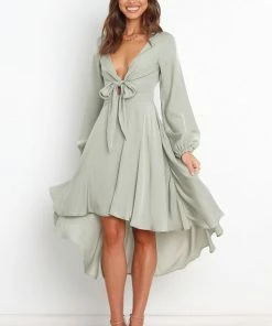 PUP14 Magnolia Dress - Sage Dresses