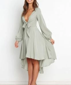 PUP14 Magnolia Dress - Sage Dresses