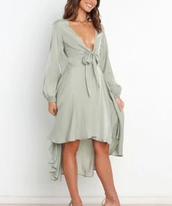 PUP14 Magnolia Dress - Sage Dresses