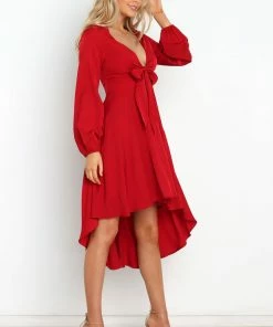 PUP14 Magnolia Dress - Wine Dresses