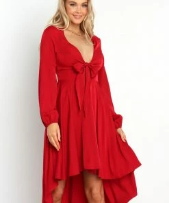 PUP14 Magnolia Dress - Wine Dresses