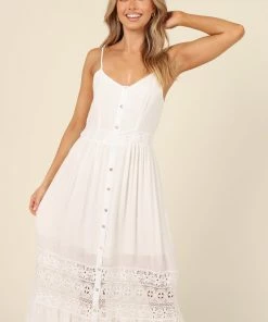 PUP4 Dresses Mandy Dress - White