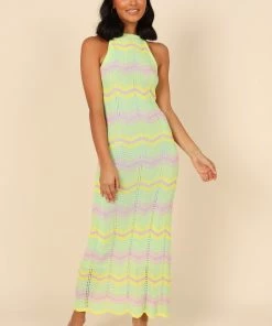 PUP4 Dresses Mara Crochet Dress - Mint