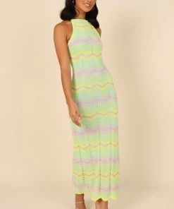 PUP4 Dresses Mara Crochet Dress - Mint