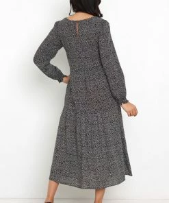 PUP8 Marble Dress - Black Dresses