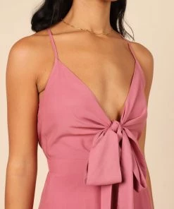 PUP4 Dresses Mariana High Low Dress - Rose