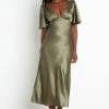 PUP14 Marilyn Dress - Olive