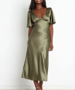 PUP14 Marilyn Dress - Olive