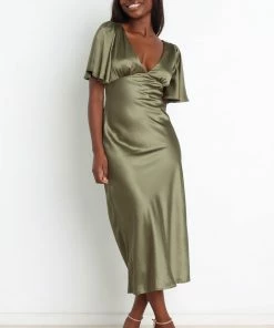 PUP14 Marilyn Dress - Olive