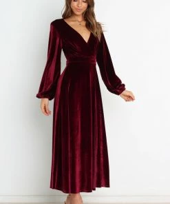 PUP14 Marion Dress - Dark Purple