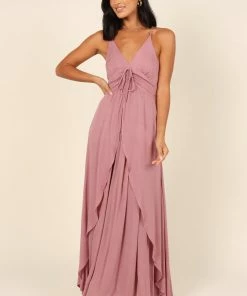 PUP64 Mateja Maxi Dress - Mauve Dresses
