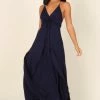PUP64 Mateja Maxi Dress - Navy