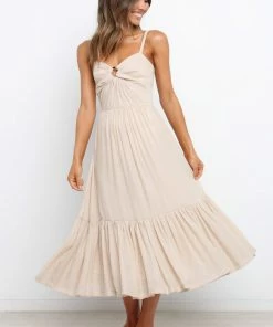PUP5 Event Ready Mccartin Dress - Beige