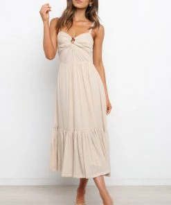 PUP5 Event Ready Mccartin Dress - Beige