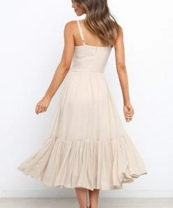 PUP5 Event Ready Mccartin Dress - Beige