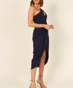 PUP44 Meilani Dress - Navy Dresses