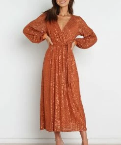 PUP14 Dresses Melanie Dress - Rust