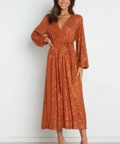 PUP14 Dresses Melanie Dress - Rust