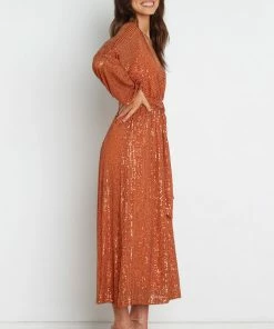 PUP14 Dresses Melanie Dress - Rust