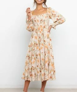 PUP52 Melia Dress - Beige