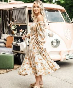 PUP52 Melia Dress - Beige