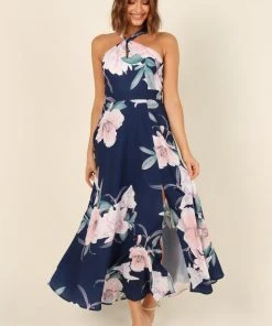 PUP44 Miara Dress - Navy Dresses