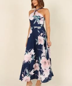 PUP44 Miara Dress - Navy Dresses