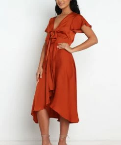 PUP53 Dresses Montrose Dress - Rust