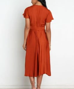 PUP53 Dresses Montrose Dress - Rust