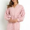PUP4 Mylah Dress - Pink Gingham