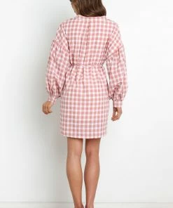 PUP4 Mylah Dress - Pink Gingham