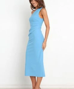 PUP52 Nadene Dress - Blue Dresses