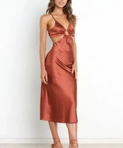 PUP3 Nairo Dress - Rust Dresses