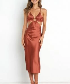 PUP3 Nairo Dress - Rust Dresses