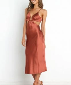 PUP3 Nairo Dress - Rust Dresses