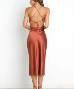 PUP3 Nairo Dress - Rust Dresses