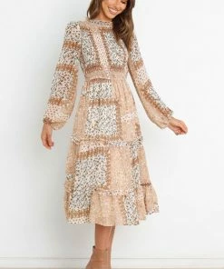 PUP4 Nassia Dress - Brown