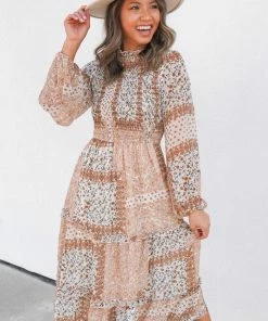 PUP4 Nassia Dress - Brown