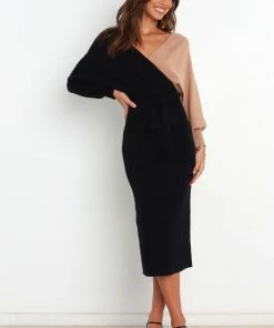 PUP8 Dresses Nate Dress - Black/Beige