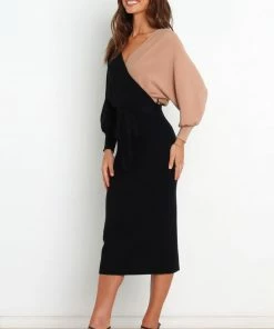 PUP8 Dresses Nate Dress - Black/Beige