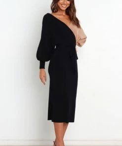 PUP8 Dresses Nate Dress - Black/Beige