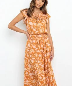 PUP50 Nella Dress - Rust